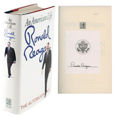 Lot #166 Ronald Reagan Book - Image 1