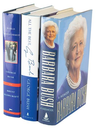 Lot #62 George and Barbara Bush - Image 1