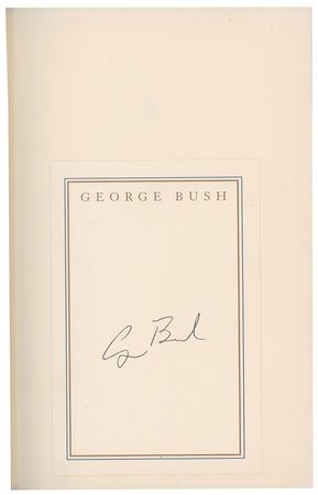 Lot #62 George and Barbara Bush - Image 2