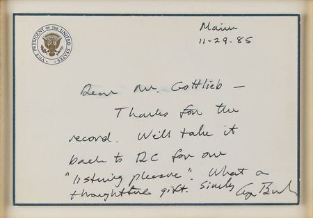 Lot #59 George Bush - Image 1