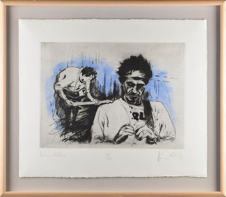 Lot #619 Rolling Stones: Ronnie Wood Print - Image 2