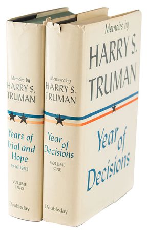 Lot #188 Harry S. Truman Book - Image 1