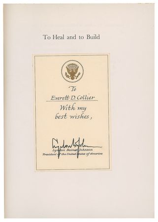 Lot #109 Lyndon B. Johnson - Image 3