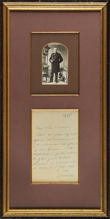 Lot #210 Jean-Martin Charcot Handwritten Letter Signed - Image 1