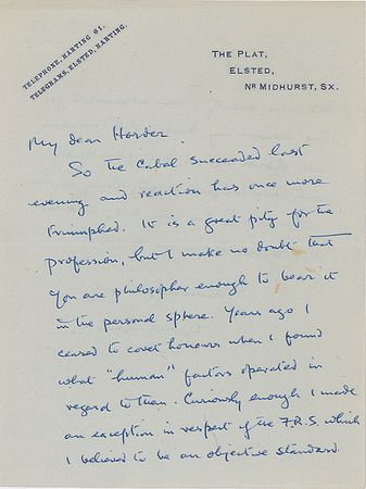 Lot #263 Sigmund Freud: Ernest Jones - Image 1