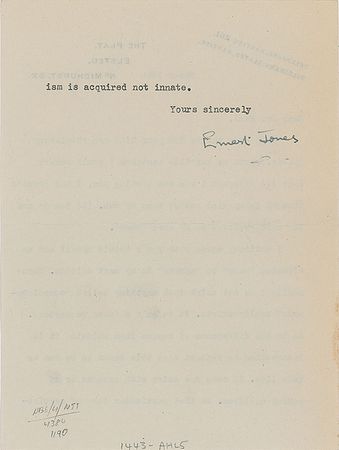Lot #264 Sigmund Freud: Ernest Jones: 