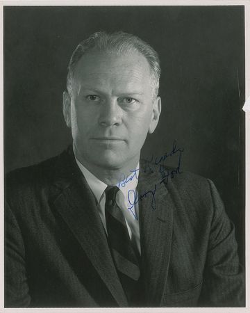 Lot #105 Gerald Ford - Image 3