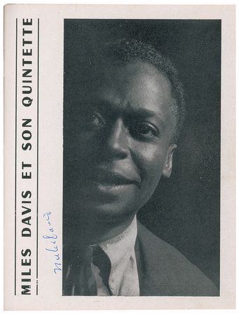 Lot #535 Miles Davis Program - Image 2