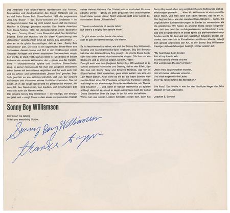 Lot #530 Blues Musicians Program - Image 6