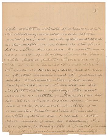 Lot #395 William Robinson Leigh Handwritten Letter Signed - Image 5