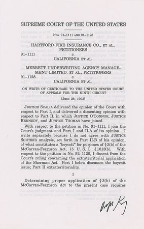 Lot #293 Supreme Court Typescripts - Image 4