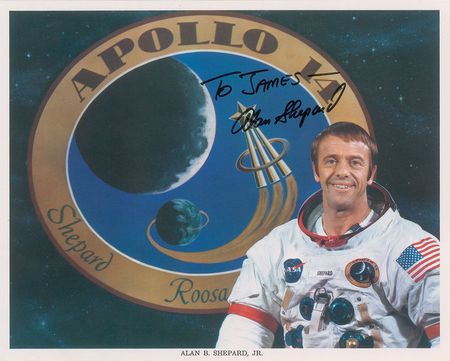 Lot #370 Moonwalkers: Aldrin, Shepard, and Conrad Signed Photographs - Image 4