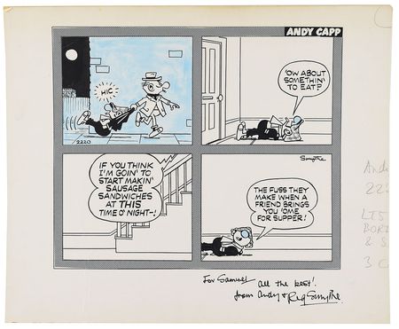 Lot #599 Reg Smythe - Image 1