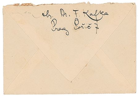 Lot #486 Franz Kafka: The Metamorphosis author writes to his fiancee - Image 1
