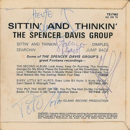 Lot #622 The Spencer Davis Group 45 RPM Record - Image 1