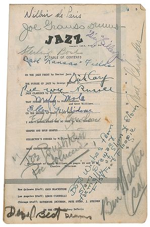 Lot #536 Jazz Legends Program - Image 2
