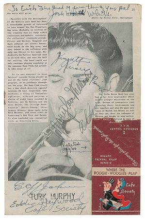 Lot #536 Jazz Legends Program - Image 3