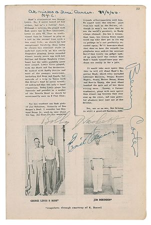 Lot #536 Jazz Legends Program - Image 4