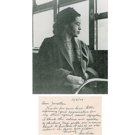 Lot #208 Rosa Parks: 