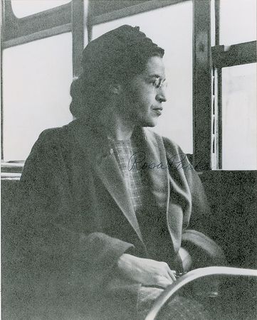 Lot #208 Rosa Parks: 