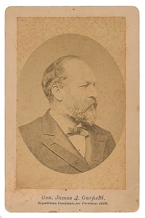 Lot #114 James A. Garfield: Garfield buys a board game - Image 2