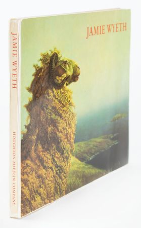 Lot #420 Jamie Wyeth: Unique twice-signed book with a portrait of a pig - Image 6