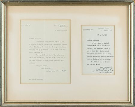 Lot #228 Winston Churchill: Churchill on The Valiant Years: 