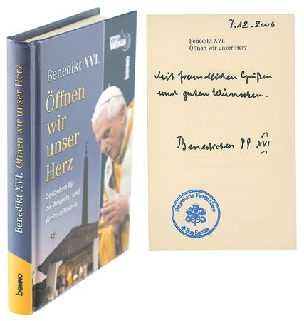 Lot #288 Pope Benedict XVI Book - Image 1