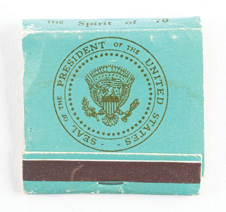 Lot #53 Air Force One Lighter and Matchbook - Image 4