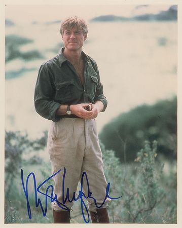 Lot #671 Robert Redford Signed Photograph - Image 1