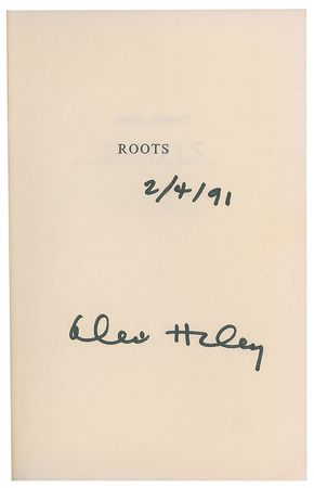 Lot #503 Alex Haley Book - Image 2