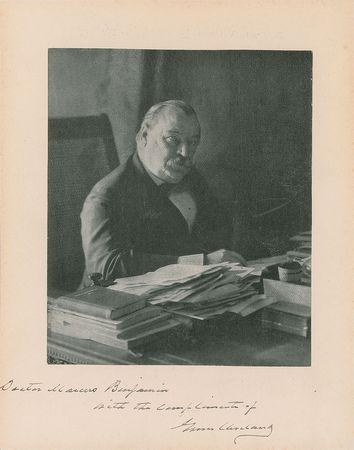 Lot #16 Grover Cleveland Signed Photograph
