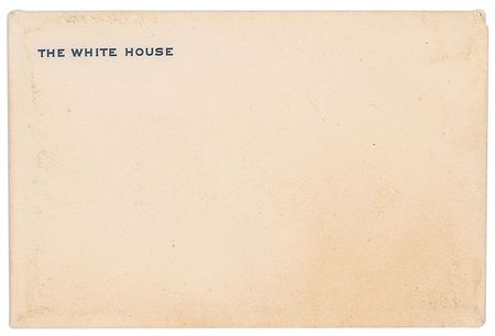 Lot #94 Dwight D. Eisenhower White House Card - Image 2