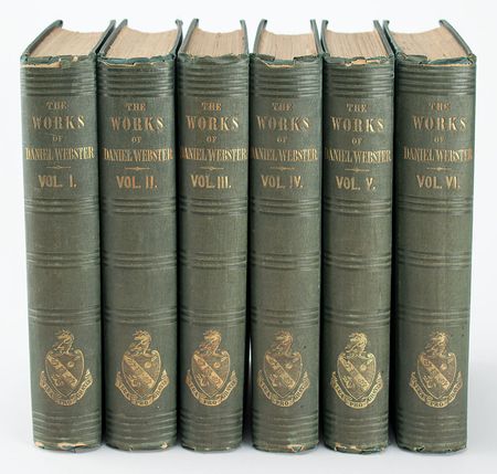Lot #199 Daniel Webster Book - Image 1