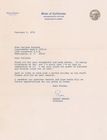 Lot #150 Ronald Reagan - Image 1