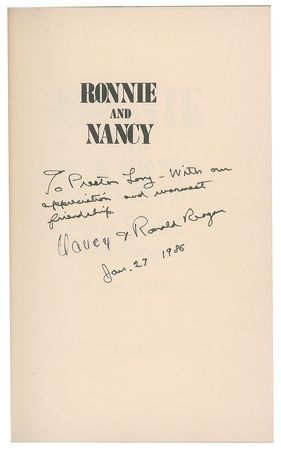 Lot #175 Ronald and Nancy Reagan Book - Image 2