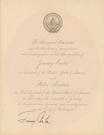 Lot #69 Jimmy Carter - Image 1