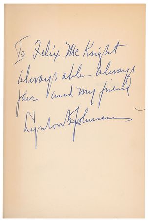 Lot #139 Lyndon B. Johnson Book - Image 2