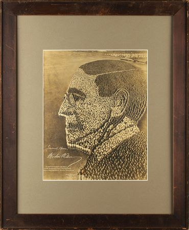 Lot #559  Mole and Thomas 'Living Photograph' of Woodrow Wilson - Image 1