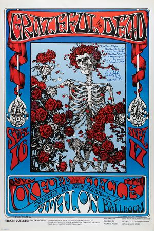 Lot #599 Grateful Dead: Tom Constanten Poster - Image 1