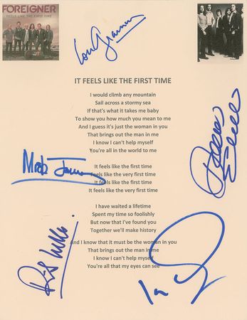 Lot #970  Foreigner - Image 1