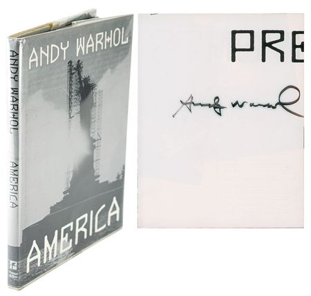Lot #448 Andy Warhol Book - Image 1