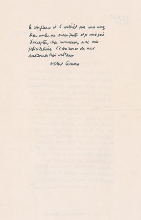Lot #480 Albert Camus: Camus ponders a 