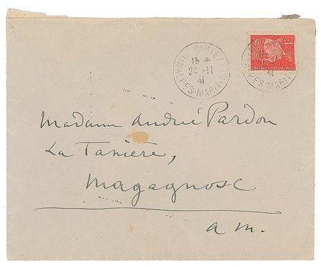 Lot #400 Henri Matisse: Matisse feeds his birds: 