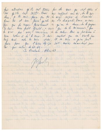 Lot #494 Jean-Paul Sartre: 