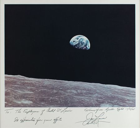 Lot #8392 James Lovell Signed Photograph - Image 1