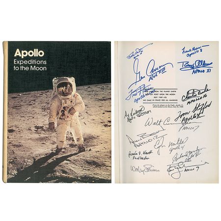 Lot #8139  Astronaut-signed Book - Image 1