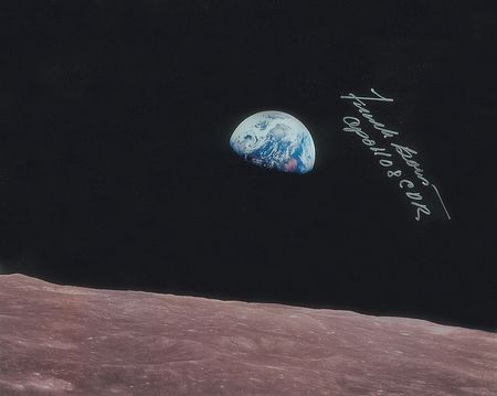 Lot #8390 Frank Borman Signed Photograph - Image 1