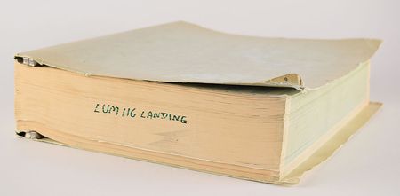 Lot #8249  Apollo 12 LUMINARY 116 Lunar Landing Simulation and Edit Output - Image 1