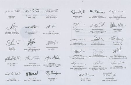 Lot #8557  XX Planetary Congress Signed Poster - Image 4